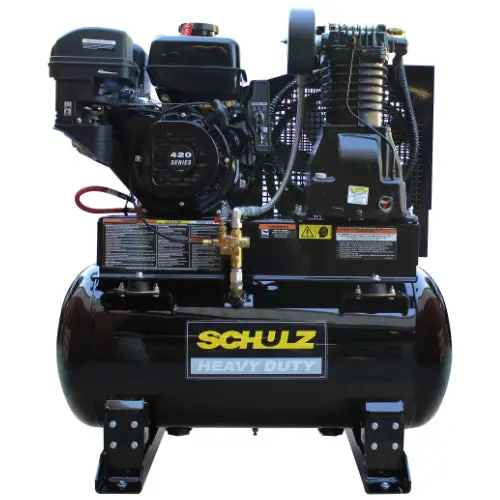 13Hp Schulz Gas Portable Reciprocating Air Compressor 30Gal 1