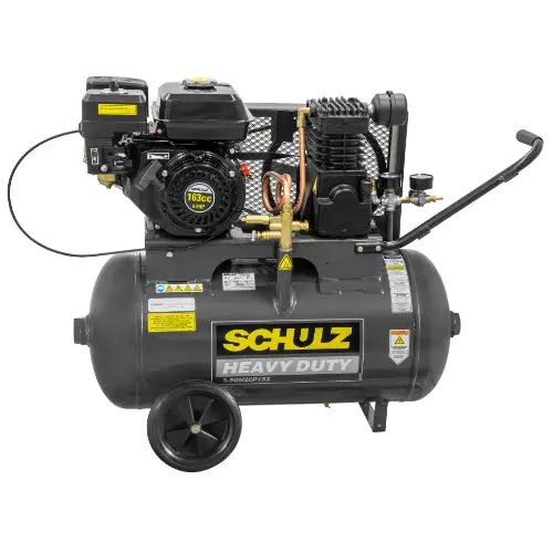 5.5Hp Schulz Gas Portable Reciprocating Air Compressor 20Gal 1