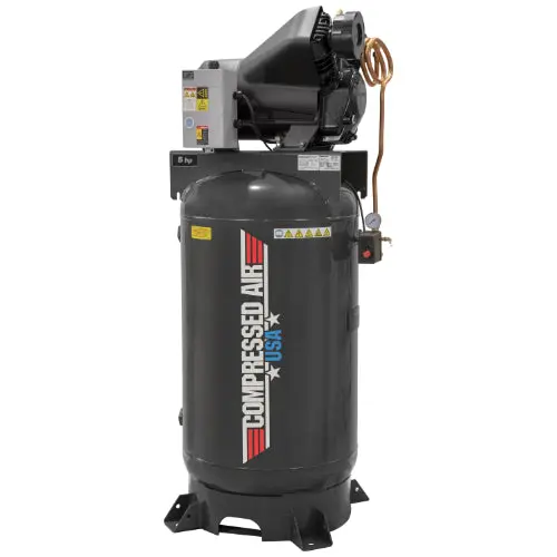 5Hp Vertical Reciprocating Air Compressor 80Gal (Xd5) 1