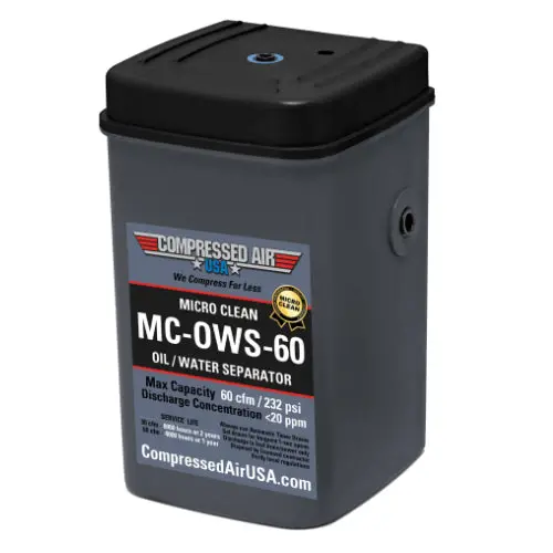 60 Cfm Oil Water Separator Causa Micro Clean (Mc-Ows-60) 1