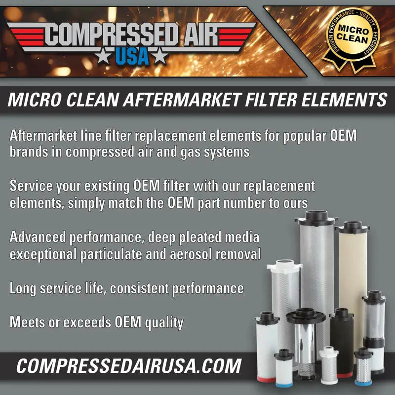 Atlas Copco Aftermarket Filter Replacement Elements 3