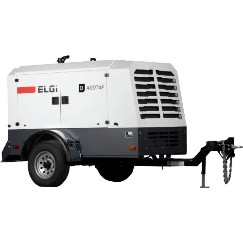 Elgi 130Hp Portable Diesel Rotary Screw Air Compressor (D400t4f) 2