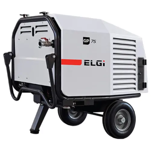 Elgi 22.5Hp Portable Gas Rotary Screw Air Compressor (Gp75) 1