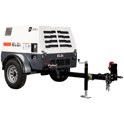 Elgi 25Hp Portable Diesel Rotary Screw Air Compressor (D90ka) 1