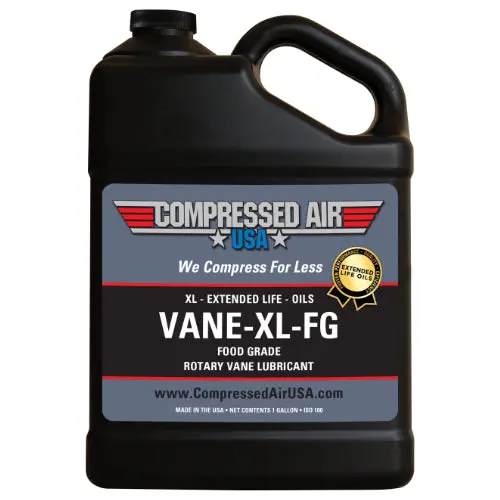 Food Grade Rotary Vane Air Compressor Oil (Vane-Xl-Fg) 1