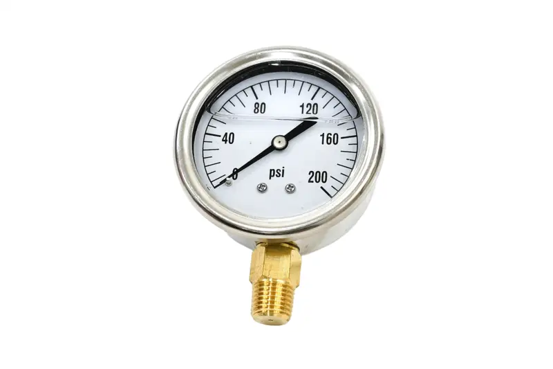 Sullair Liquid Filled Pressure Gauge 2 1/2 In - 02250117-009 1