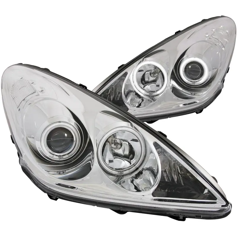 Anzo Usa 121173 Dual Halo Projector Headlights – Clear Lens, Chrome Housing, Ccfl Technology, Pair 1
