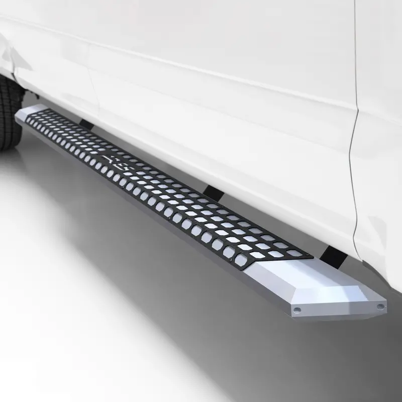Aries 2555024 Advantedge Chrome Aluminum Running Boards – 5.5-Inch Width, Fits Select Ford F-250/F-350/F-450 1