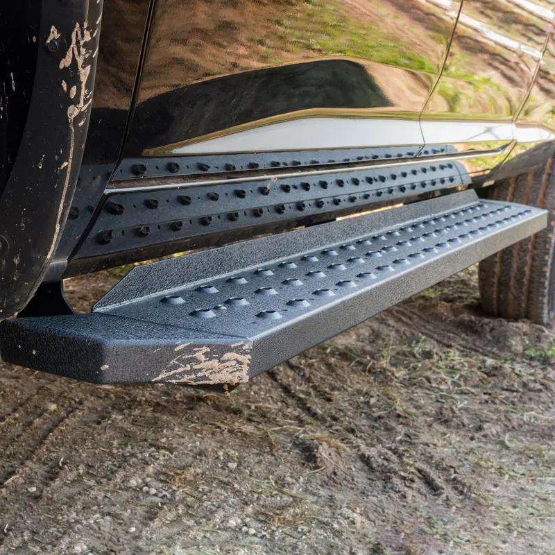 Aries Ridgestep Running Boards – 6.5" X 96" Black Steel Step For Ford Transit-150 1
