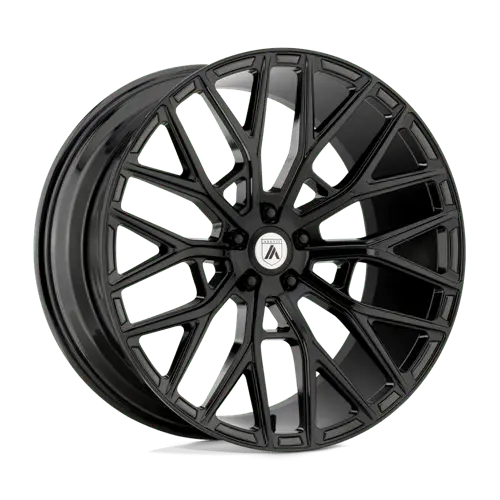 Asanti Abl21-20851238Bk Ab21 20×8.5 Inch Gloss Black Wheel – 5×4.5″ Bolt Pattern, 38Mm Offset 1