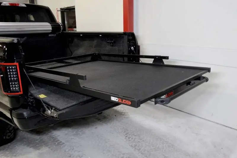 Bedslide Classic Truck Bed Slide – 58" X 41", Black, Fits Tacoma, Frontier, Colorado & Canyon (2005–Present) 1