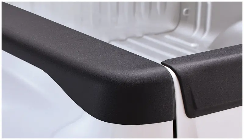 Bushwacker 48518 Ultimate Smoothback Bed Rail Cap – Matte Black Finish, No Stake Pockets 1