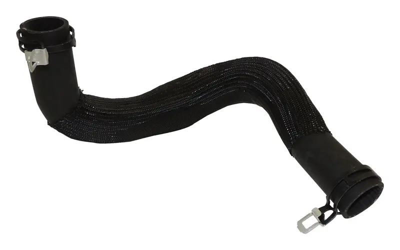 Crown Automotive Jeep Replacement 55111394Ac Radiator Hose; Upper; Incl. Clamps And Braided Protective Loom; 1