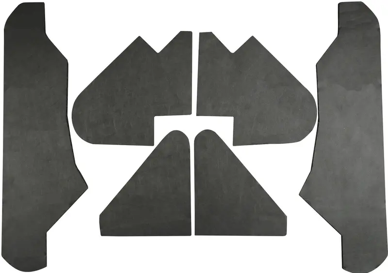 Design Engineering 50124 Under Hood Liner – Black, Non-Functional Cowl Cover 1