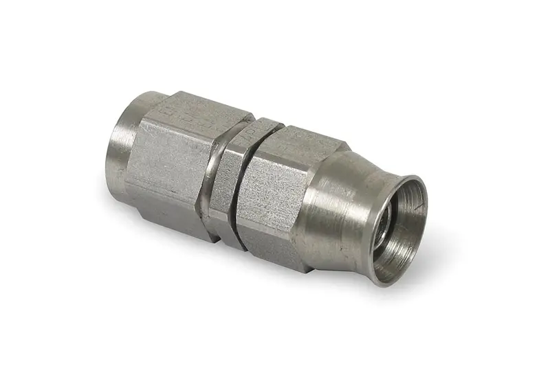 Earl'S Speed-Seal™ Straight An Hose Fitting – 600194Erl Stainless Steel End 1