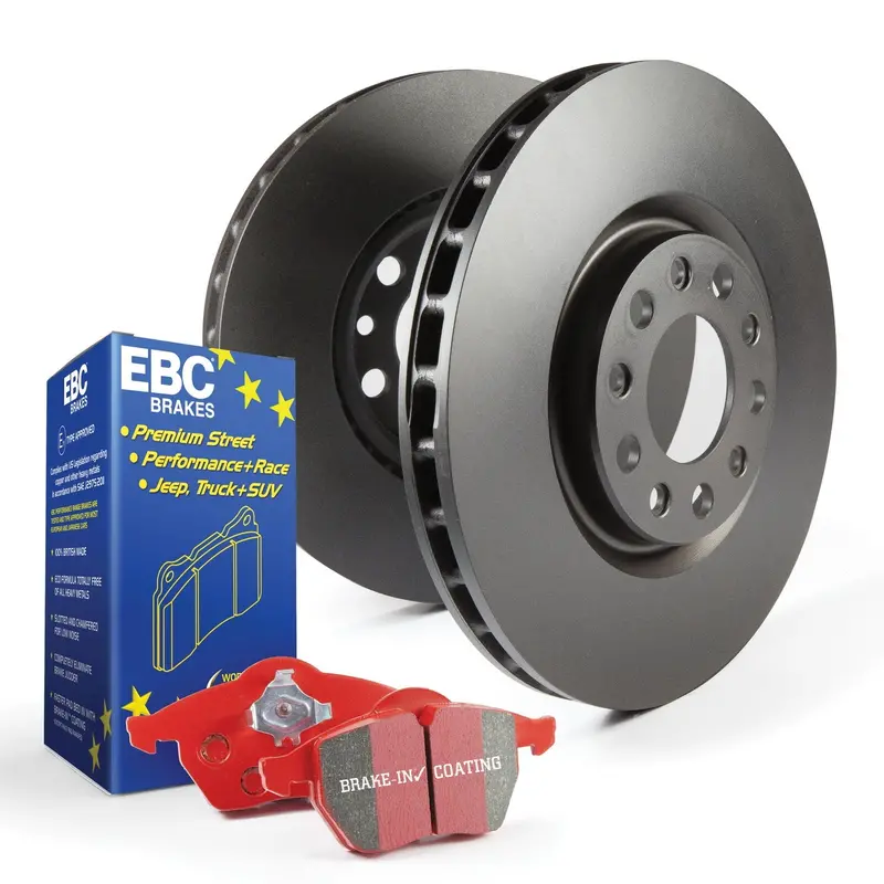 Ebc S12Kf1258 Brake Kit – Redstuff Performance Pads + Rk Rotors, S12 Series Upgrade 1