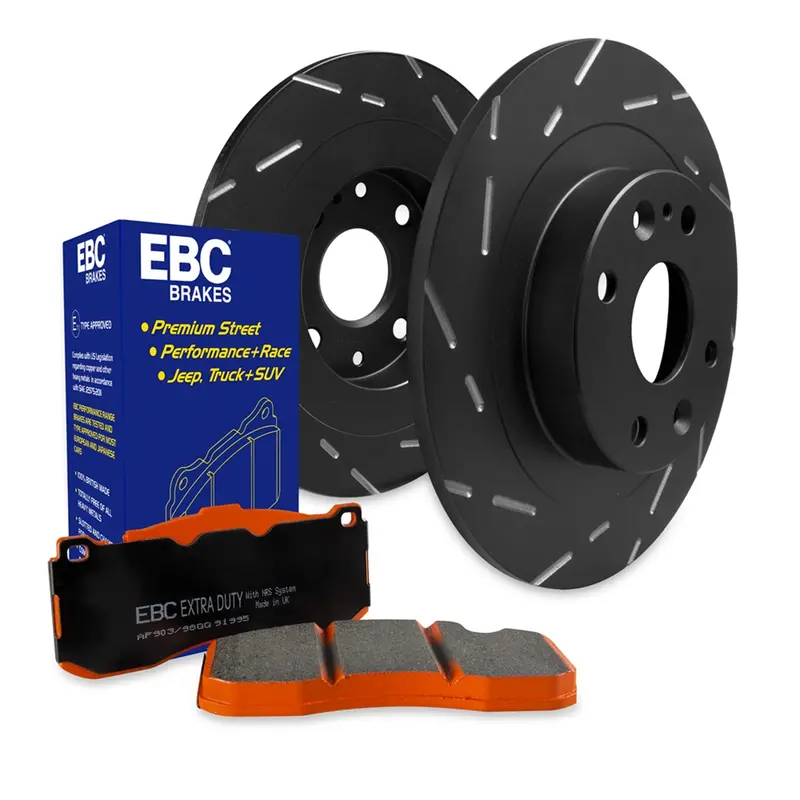 Ebc S15Kf1075 Extra Duty Brake Kit – Usr Slotted Rotors & Pads 1