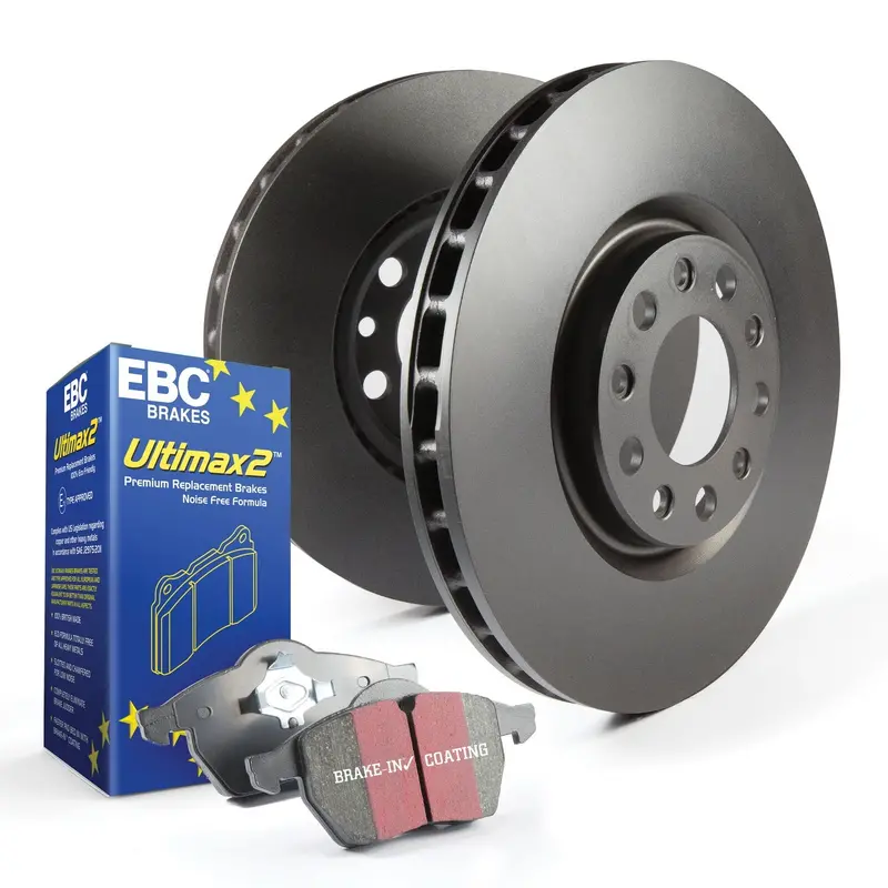 Ebc S1Kr1413 Brake Kit – Ultimax 2 Pads + Rk Rotors, S1 Series Performance Package 1