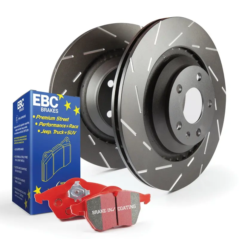 Ebc S4Kf1123 Braking Kit – Redstuff Pads + Usr Rotors For High-Performance Stopping Power 1