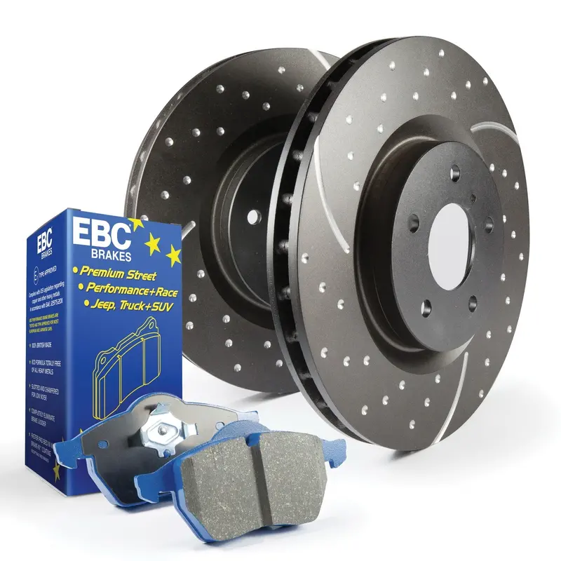 Ebc S6Kf1176 Bluestuff Brake Pad And Gd Sport Rotor Kit — Front Axle 2