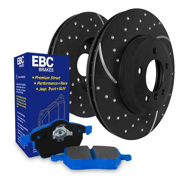 Ebc S6Kr1304 Bluestuff Pad And Gd Rotor Kit — Rear Axle Configuration 1