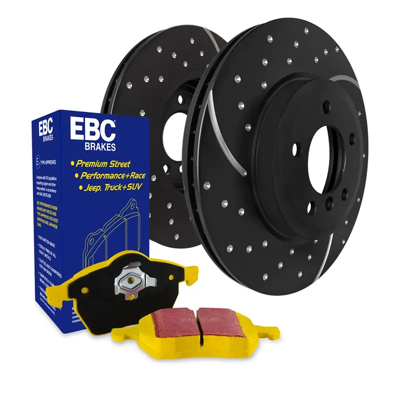 Ebc Yellowstuff Brake Kit – High-Performance Street & Track Pads With Gd Drilled Rotors 1