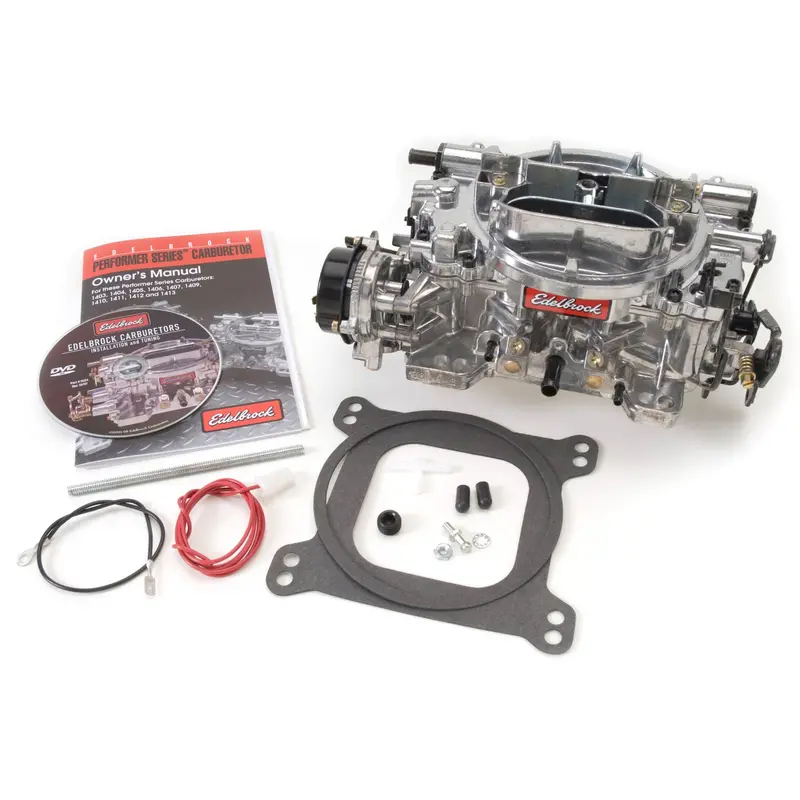 Edelbrock 1813 Performer Series Carburetor – 600 Cfm, Square-Bore, Electric Choke 1