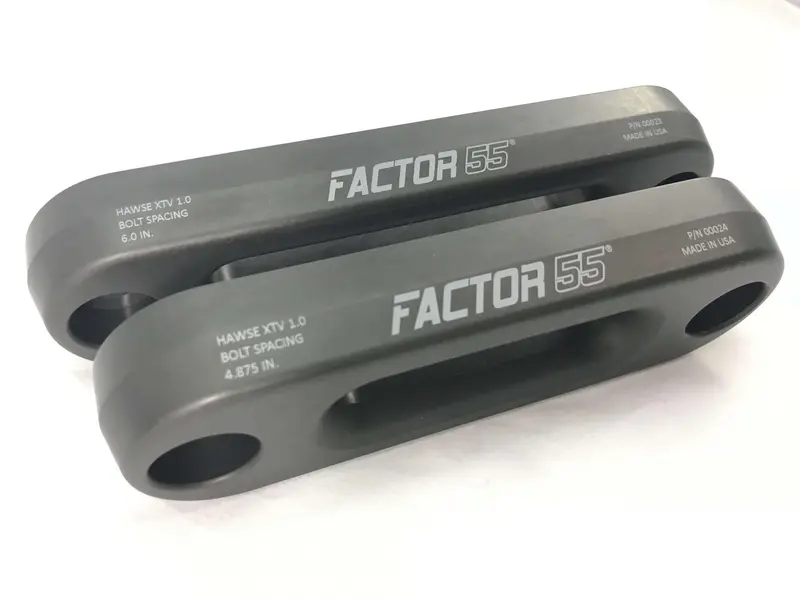 Factor 55 23 Xtv Hawse Fairlead – 6" Wide, Gunmetal Gray, Utv/Atv-Specific Design 1