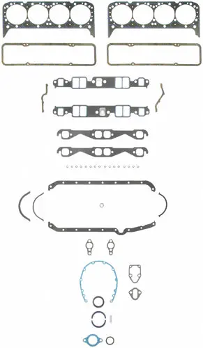 Fel-Pro 2802 Small-Block Chevy Gasket Set — Covers 1955–1996 Engine Applications 1