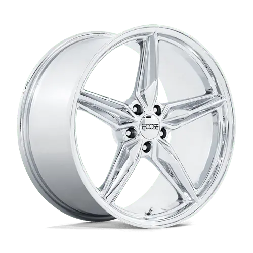 Foose 1Pc F173201113+43 F173 20X11 5X120 Chrome 43Mm 1