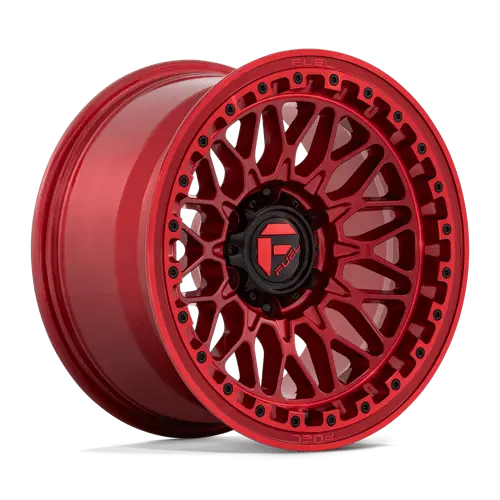 Fuel 1Pc D75817908445 D758 17X9 6X5.5 Gl-Red -12Mm 1