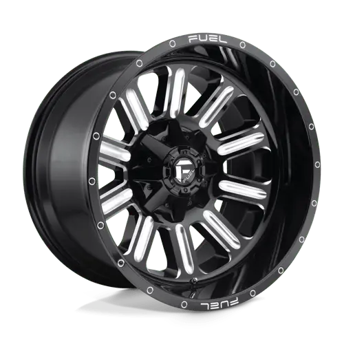 Fuel D620 17X9 Inch Black Machined Wheel – 5X5.5/150 Bolt Pattern, -12Mm Offset 1