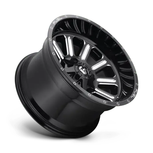 Fuel D620 17X9 Inch Black Machined Wheel – 5X5.5/150 Bolt Pattern, -12Mm Offset 2