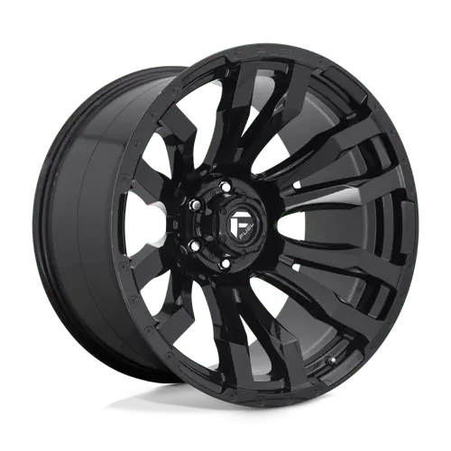 Fuel D67517908245 D675 17×9 Inch Black Machined Wheel – 8×6.5 Bolt Pattern, -12Mm Offset 1
