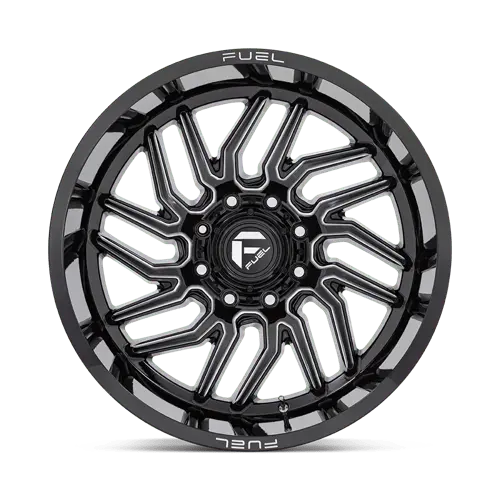 Fuel D80720008247 D807 Forged Alloy Wheel — 20X10", 8X6.5", Gloss Black Machined Face, -18Mm Offset 1