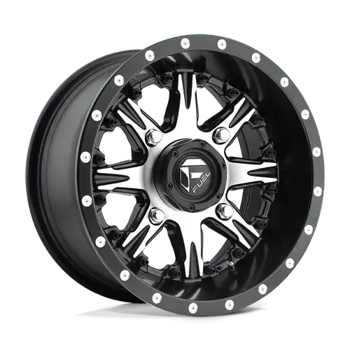 Fuel Utv D541 Alloy Wheel – 14X7", 4X156Mm Bolt Pattern, Matte Black Machined Face 1