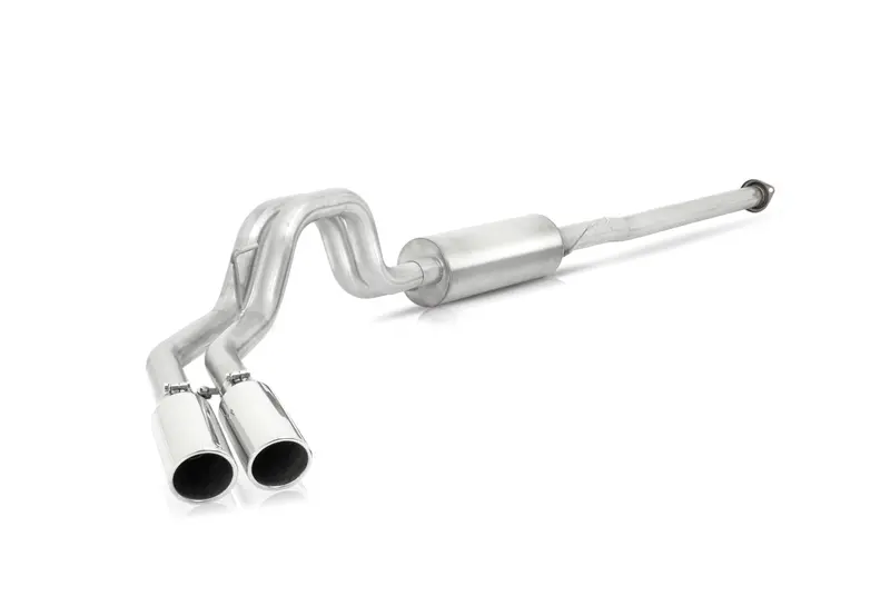 Gibson Performance Aluminized Cat-Back Exhaust – Dual-Sport System For Enhanced Flow And Sound 1