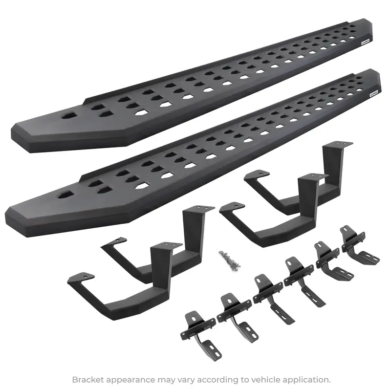 Go Rhino Rb20 Running Boards – 2-Pair Drop Step Kit With Integrated Mounting Brackets 1