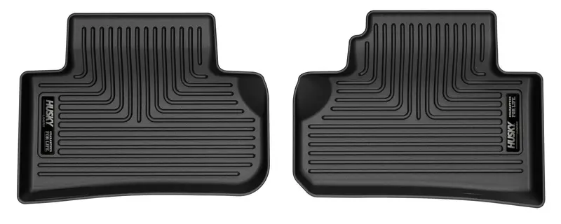 Husky Liners Second-Row Floor Liner – Custom Fit (50971) 1