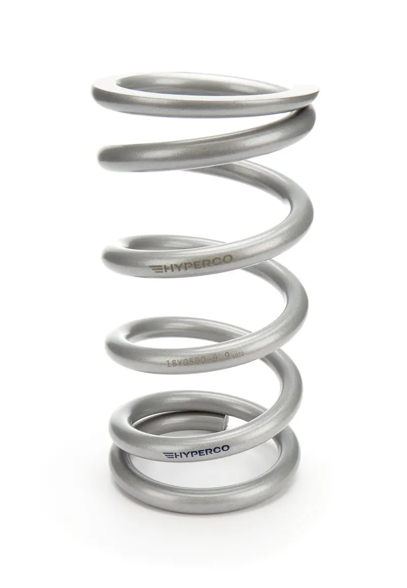 Hyperco 18Y0550-9.9 Front Coil Spring – 5-Inch Inner Diameter, 9.9-Inch Free Height 1