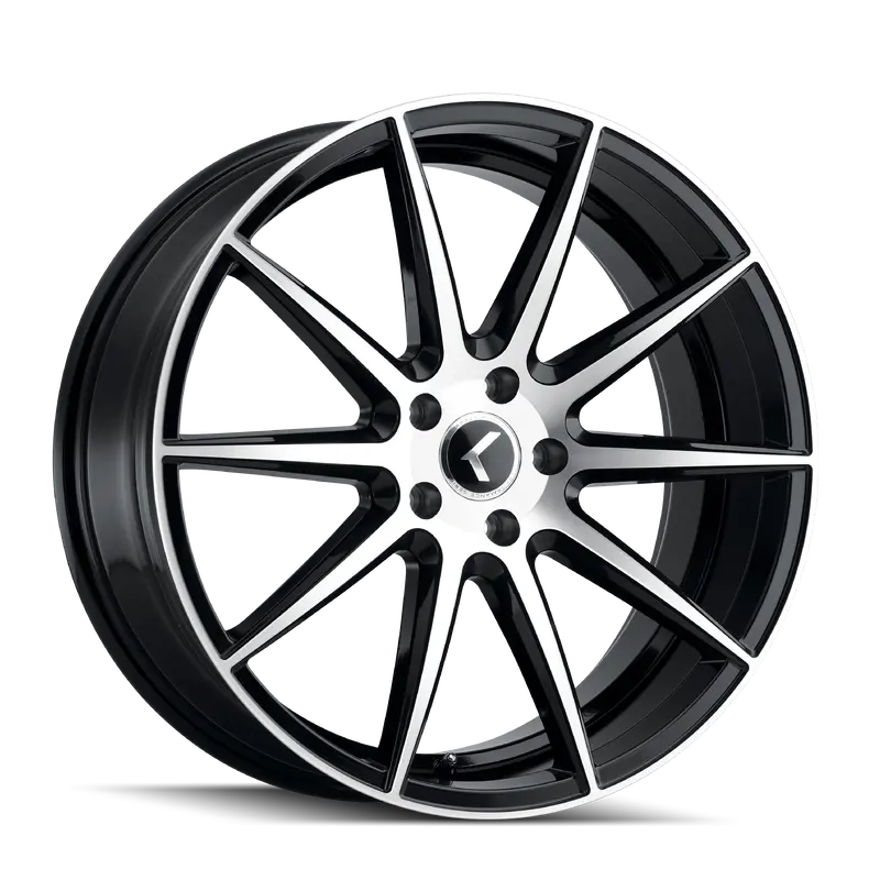 Kraze Kr191-2845Bm38 20X8.5 Black/Machined Alloy Wheel – 5X112 Bolt Pattern 1