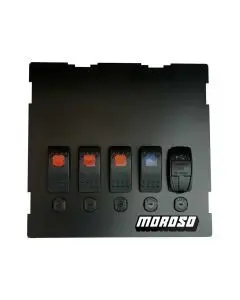 Moroso 74317 Dash Blockoff Plate For 1999–2004 Mazda Miata 1