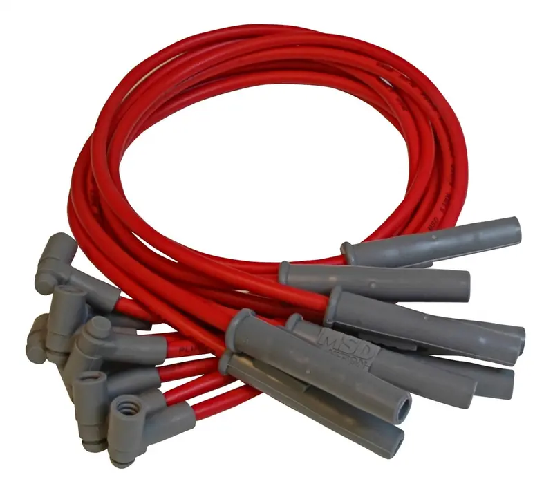Msd 31869 Custom Spark Plug Wire Set; 8.5Mm; Distributorless; W/Hei; 1