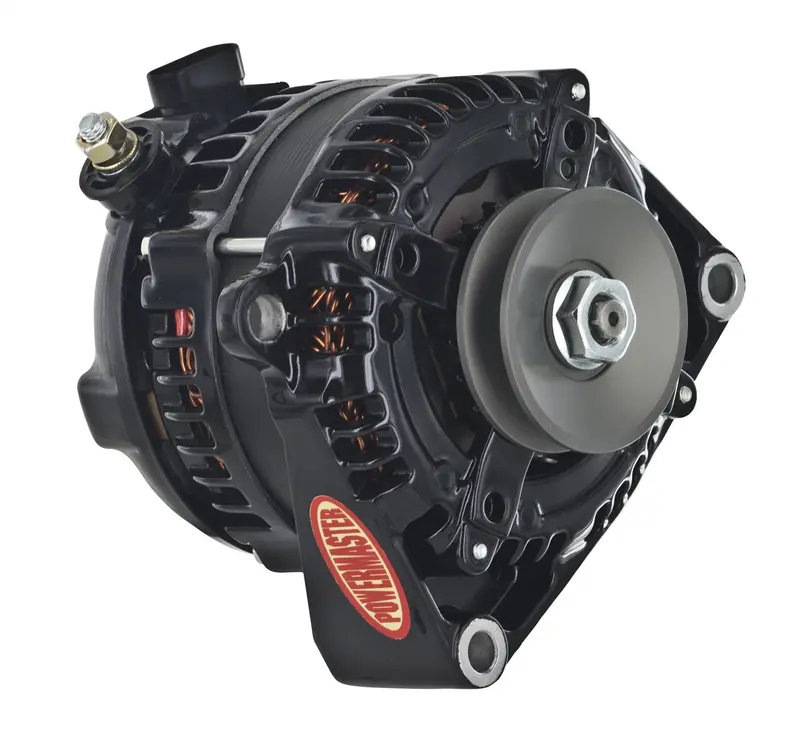 Powermaster 8540091-1 High-Output Alternator – 160-Amp, Compact Design For Performance Applications 1