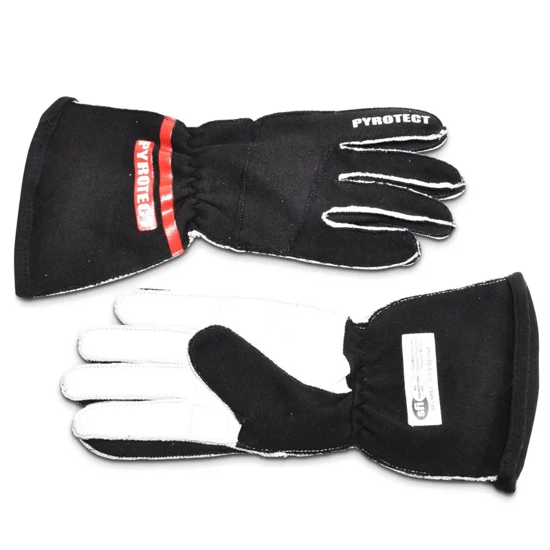 Pyrotect Gp200520 Pro 2-Layer Fire-Rated Driving Glove – Black, X-Large, Sfi 5 Certification 1