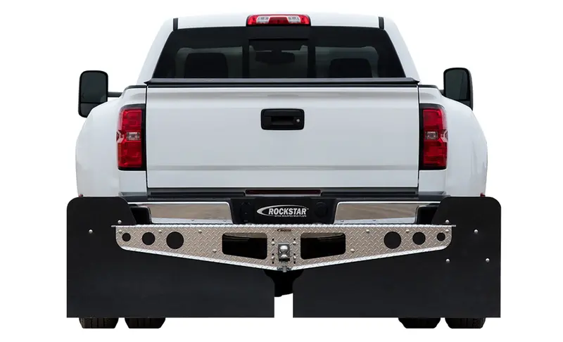 Rockstar Mud Flaps A10400713 Rockstar Hitch Mounted Mud Flaps 1