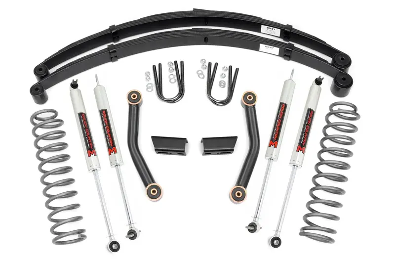 Rough Country 63041 Series Ii 3" Lift Kit With Rr Springs – Jeep Cherokee Xj (1984–2001) 1