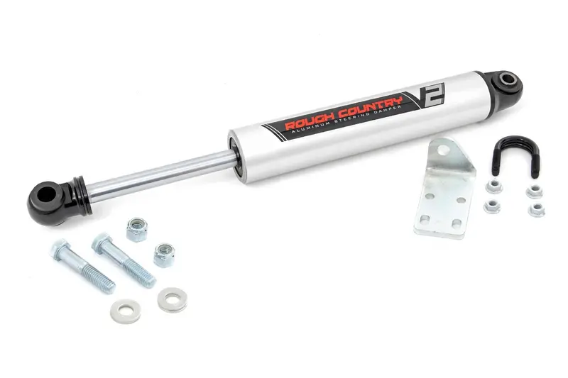 Rough Country 8732070 V2 Steering Stabilizer — For 1999–2006 & Classic Chevy/Gmc 1500 Trucks 1