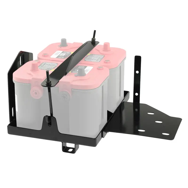 Smittybilt Dual Battery Tray – Compatible With 2007–2011 Jeep Wrangler Jk 1