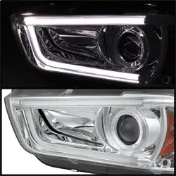 Spyder Auto 5074195 Led Drl Projector Headlight Assembly 2